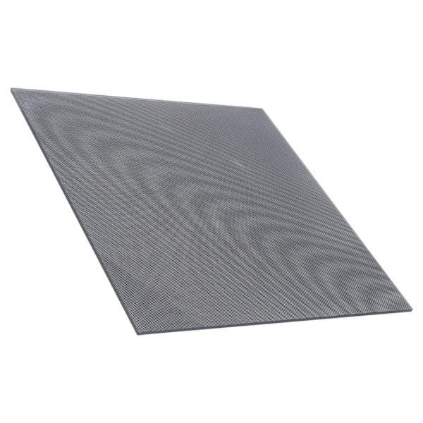 Byggark för 3D-skrivare Stark vidhäftning Stabil värmebeständighet 3D-skrivarsäng för Anet E12 E16
