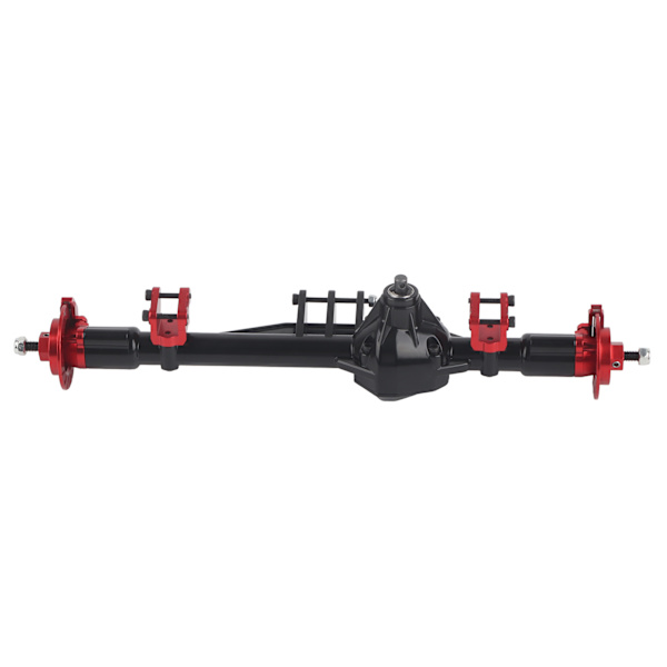 RC-metallinen taka-akselipaket AXIAL RBX10 Ryft 1/10 RC-auton päivitysosiin (musta punainen)