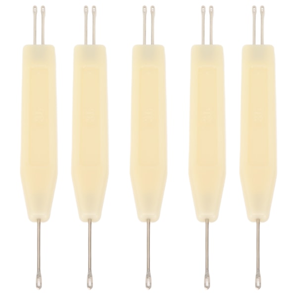 5 st Transfernål 3.6mm Pitch 1X2 Fint Hantverk Stickmaskin Transfernål Sticktillbehör