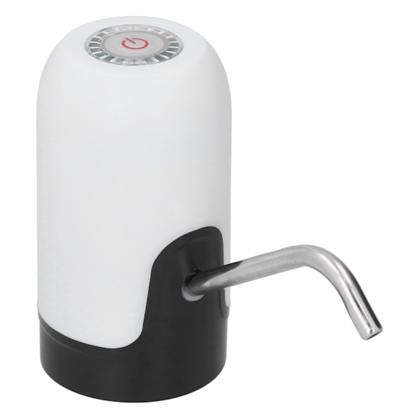 Intelligent Vannflaske Dispenser Bærbar USB Lading Elektrisk Drikkevannspumpe Sett Hvit