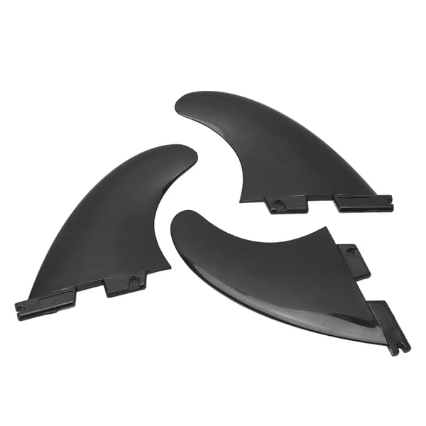 3 stk. Surfbræt Fin PVC Glasfiber Longboard Ocean Bred Thruster Fin Surf Tilbehør