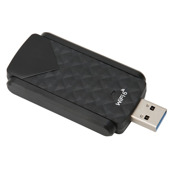 WiFi 6-adapter AX1800M 5Ghz/2.4Ghz USB3.0 Högförstärkningsantenn Plug and Play WiFi-dongel för Win 11 10 Dator Bärbar dator