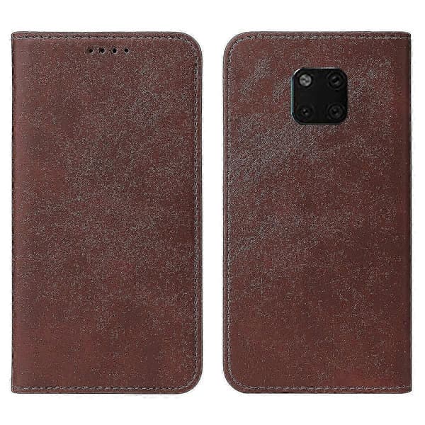 Kompatibel med Huawei Mate 20 Pro magnetisk stängning läderfodral