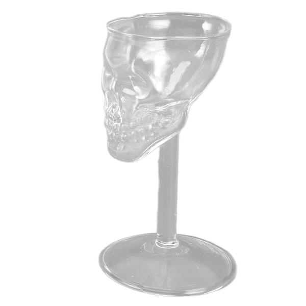 Kristallglas Döskalle Bägare Transparent Döskalle Head Glas Cup Rödvin Whisky Champagne Dryckeskopp