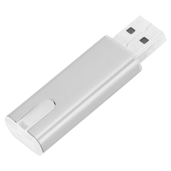 USB Flash Drive Åndedrætslys USB2.0 Memory Stick Bærbar Lager Computer Tilbehør Sølv32GB