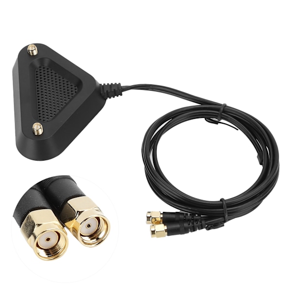 Antenne Magnetisk Base Dock RP-SMA hun til RP-SMA hun forlængerkabel fast montering (forlængerkabel base)