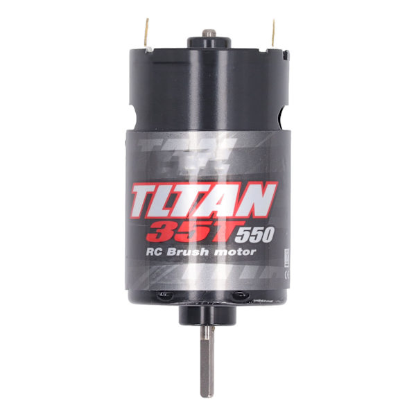 RC Børstet Motor med 1/3 Reduktionsgear 550 Universal Børstet Motor til Elbil Lastbil Båd 35T