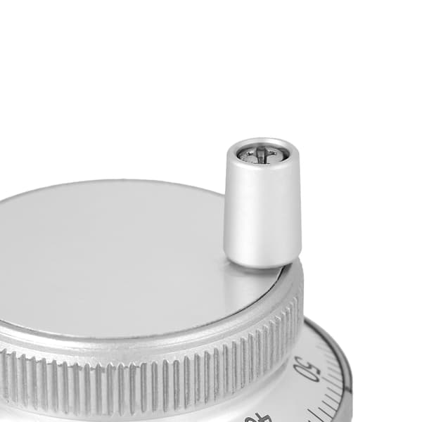 5V 60MM Hand Wheel Puls Encoder Mill Router Manuell kontroll Kompatibel med CNC-system (Vit)