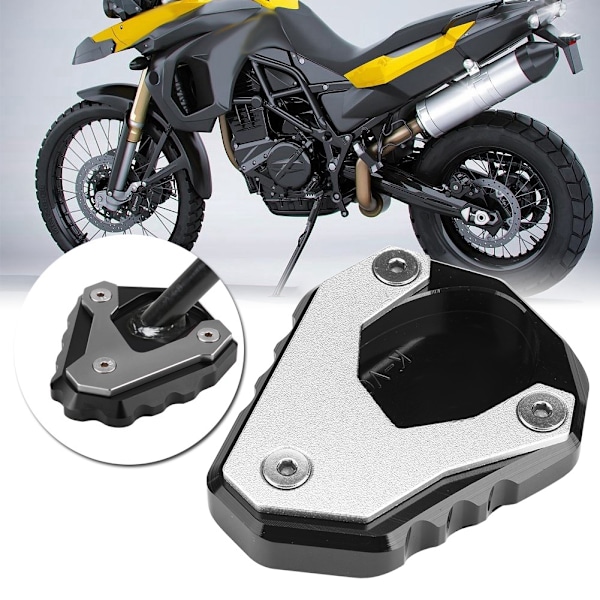 Motorcykel CNC Sidostöd Förlängningsplatta för Kawasaki Versys/KLE 650 15-18
