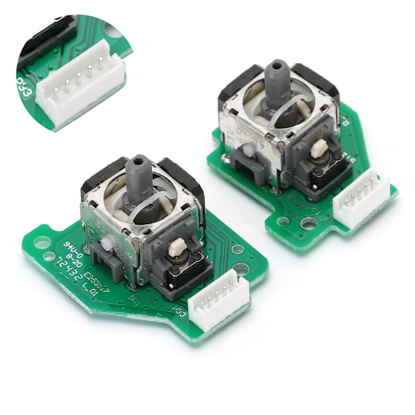 3D Venstre Høyre Joystick Rocker Reparasjon Analog Gamepad Erstatningsmodul Deler for Wii U