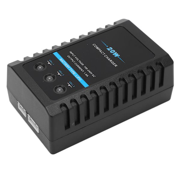 B3 Balancerlader 20W Automatisk Afbrydelse 2s 3s Batteri Balancerlader 100‑240V