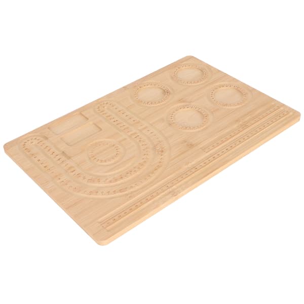 Bambu Combo Beading Board DIY Tarkka koko Vapaa järjestely Rannekoru Mittalauta Korujen valmistusalusta