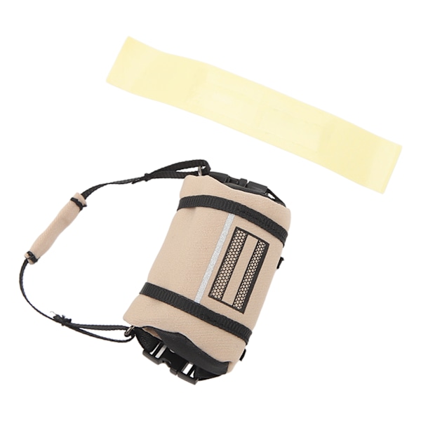 RC Car Bagage Bag Simulering Dekorativ Nylon Handgjord fjärrkontroll Bildekoration för Traxxas TRX4M 1/18 RC Car Khaki