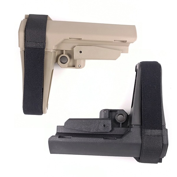 Mjukt leksaksgrepp Nylon dekorativt grepp kompatibelt för SBA3 SLR 556 M4