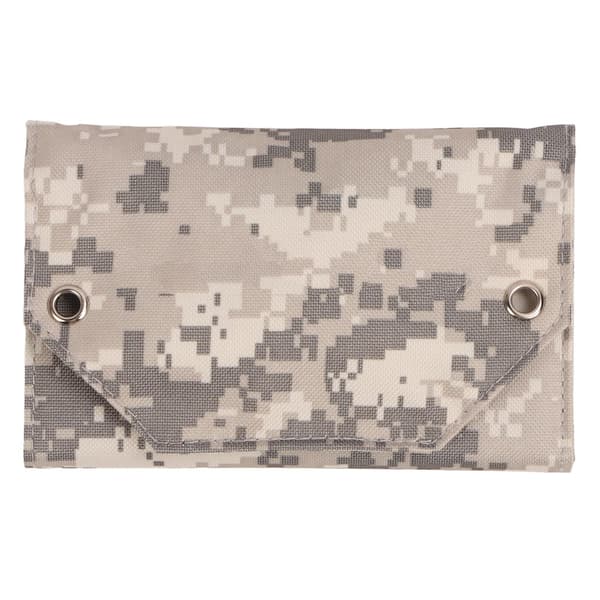 21W Solar Oplader 5V 3A Max Bærbar Sammenfoldelig Solpanel Oplader Kompatibel med Camping IP67 Vandtæt ETFE Power Emergency Panel SPB5Z B Camouflage