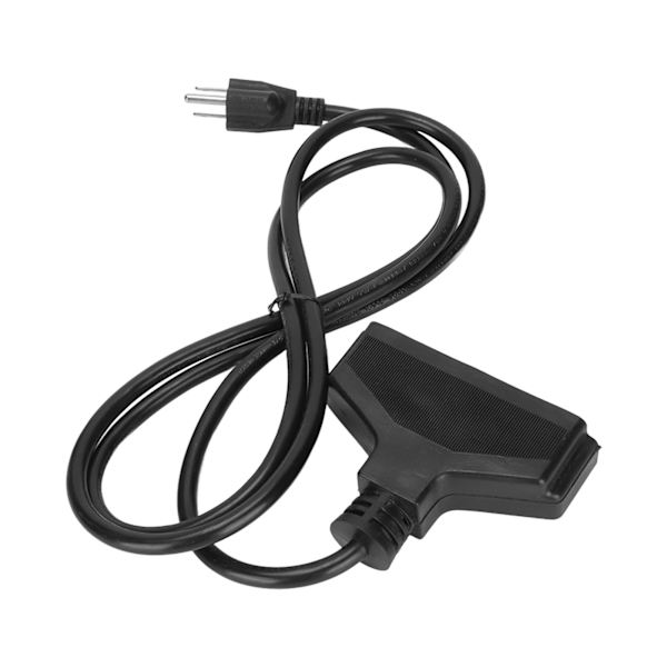 Virtajohdon jatkojohto 3 pistorasiaa 16AWG 1,8 m/5,9 jalkaa 15A Raskas käyttö 1-3 pistorasiaa kotiin ja toimistoon