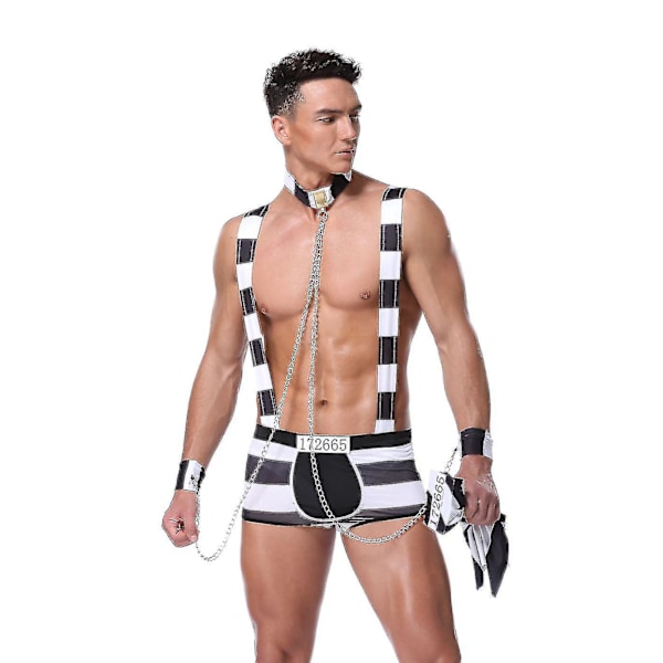 Men's Sexy Cosplay Uniform Underwear Set for Valentine's Day Role Play - Sailor, Doctor, Cop Outfit