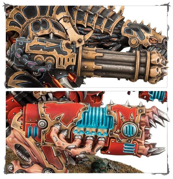 [NX]Warhammer 40k Chaos Space Marines: Forgefiend 1