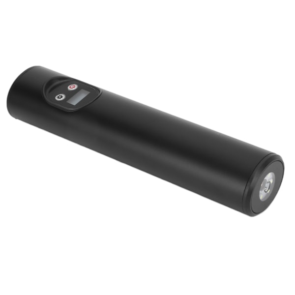 Kableløs Luftpumpe Bærbar Multifunksjonell Oppladbar Digital Display Belysning Inflator Svart