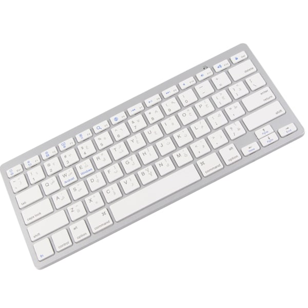 Trådløst tastatur Ultralett ergonomisk kompakt tastatur for IOS, for Android, for Windows, for OS