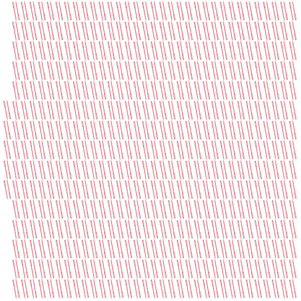 1000 kpl Suurisilmäisiä muovisia ompeluneuloja langan ompeluun DIY-ompelukäsityötarvikkeita, punainen