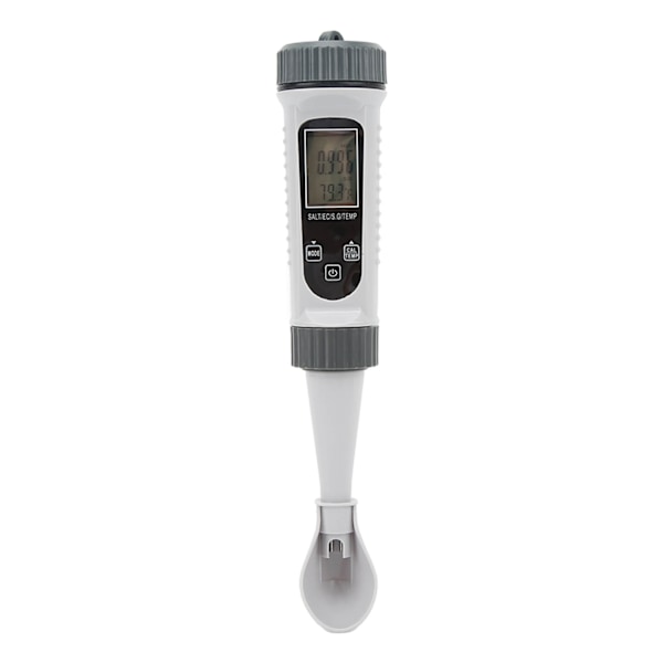 Digital Salinity Tester Hög noggrannhet Bredt område Temp Comp Large LCD Vattenkvalitetstestare för EC Temp S.G