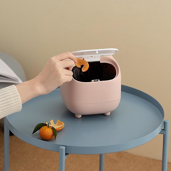 Mini Ninja Skrivebords søppelbøtte - Liten, søt og funksjonell