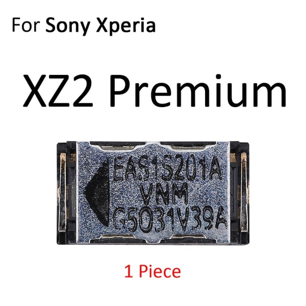 Top Ear Speaker Receiver Öronsnäckor för Sony Xperia Xz3 Xz2 Xz1 Xzs Xz Xa2 Xa1 Xa Ultra Plus Premium Kompakta reservdelar XZ2 Premium