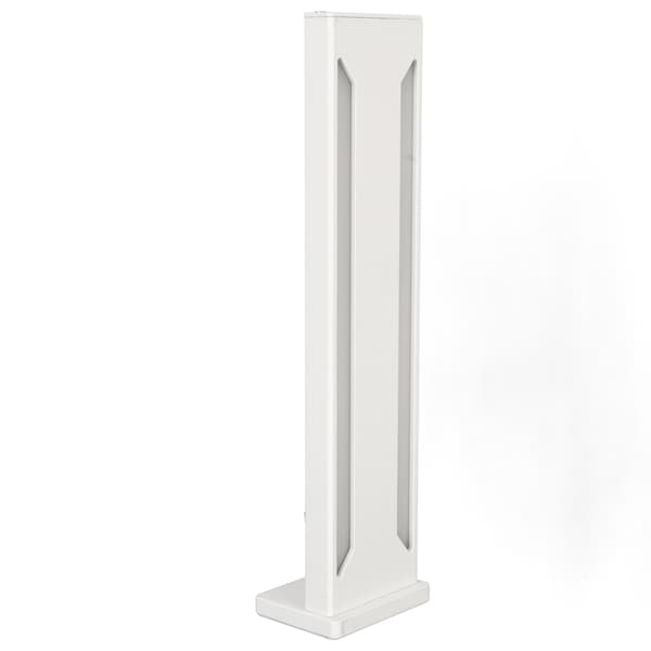 GPU-stödfäste ARGB aluminiumlegering Magnetisk bas Glidbar justerbar GPU-hållare Kompatibel med skrivbordsgrafikkort Vit