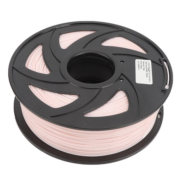 3D-printer filament Lang hudfarvet PLA Printmaterial Forbrugsvarer 1,75 mm 1KG