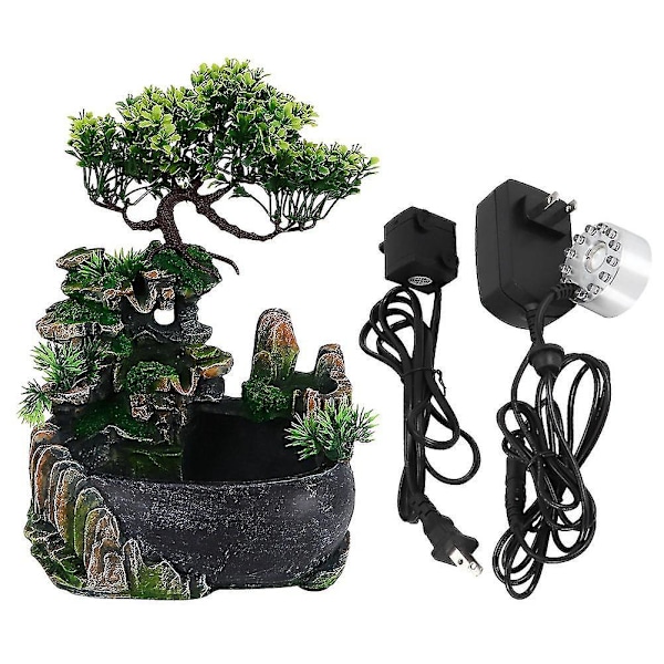 Työpöydän Feng Shui -vesisuihkulähde sisätilojen rentoutumiseen ja meditaatioon