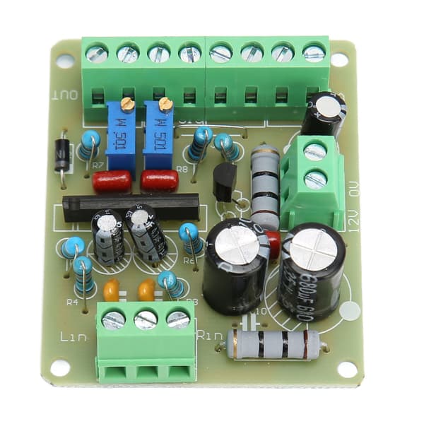 【NX】VU Meter Driver Board DB Audio Level Meter Drive Module EffektKompatibel medstärkare DC 12V Tilbehør