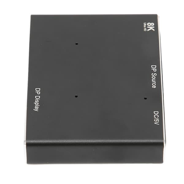 DisplayPort HD Multimedia Interface Splitter Understøtter 8K MST SST 1 Ind 2 Ud Retningsbestemt DP-distributør til hjemmebiograf