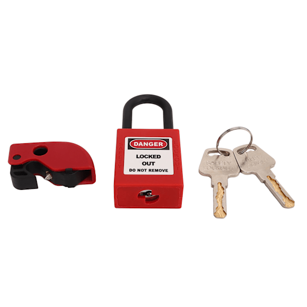 Universal kretsbrytare Lockout Set Säker Kompakt Enkel installation Circuit Breaker Lockout Device