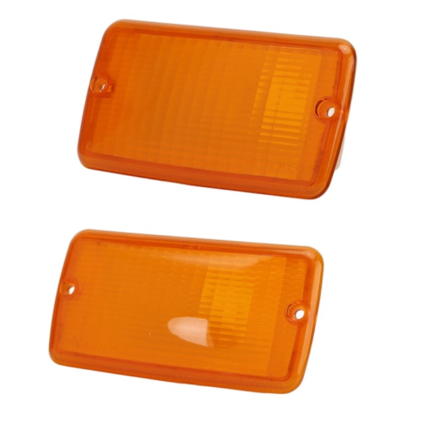 Parklys Forlygtehus Frontkofanger Lampe Dæksel 55055020AE Udskiftning til Jeep Wrangler TJ 1997 2006 Gul