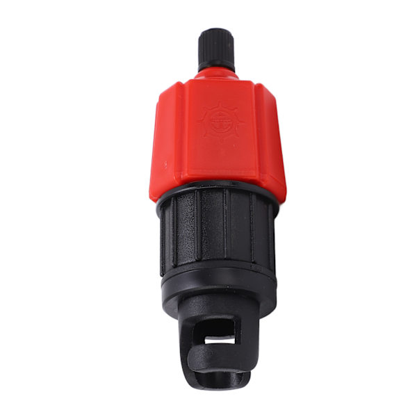 Båtluftventil Adapter Kompressor Luftventil Konverter Luftpumpe Adapter for Kajakk Oppblåsbar Båt Flåte Padle Brett (Kobling 1) Rød