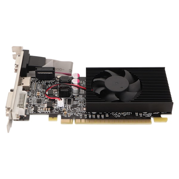 GT210 1G DDR3 64-bitts grafikkort støtter DVI VGA HD Multimedia Interface for DirectX10.1 Spill Grafikkort