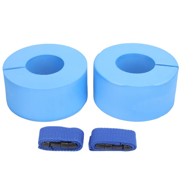 2st EVA simmanschetter Vattenaerobics Float Ring Anklar Armar Bälten med Quick Release Spänne