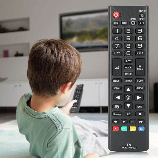 Universalfjärrkontroll för LG TV AKB73715603 LCD TV Fjärrkontroll Byte AKB73715603