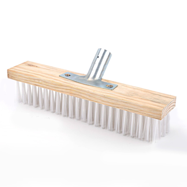Golvborsthuvud Nylonborst Heavy Duty skurborsthuvud Byte för lane Steps Terrassdäcksplattor 30 cm / 11,8 tum långa