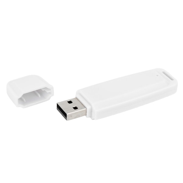 SK001 Mini Digitaalinen Ääninauhuri UDisk TF Flash-kortti USB2.0 Nauhoituskynä Windows Xp Vista7/8:lle (Valkoinen)