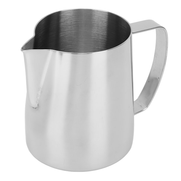 Kaffe Mjölkskumningskopp Rostfri Kanna Ångkanna 700ml Kaffe Latte Art för kaffedrycker Rostfritt stål