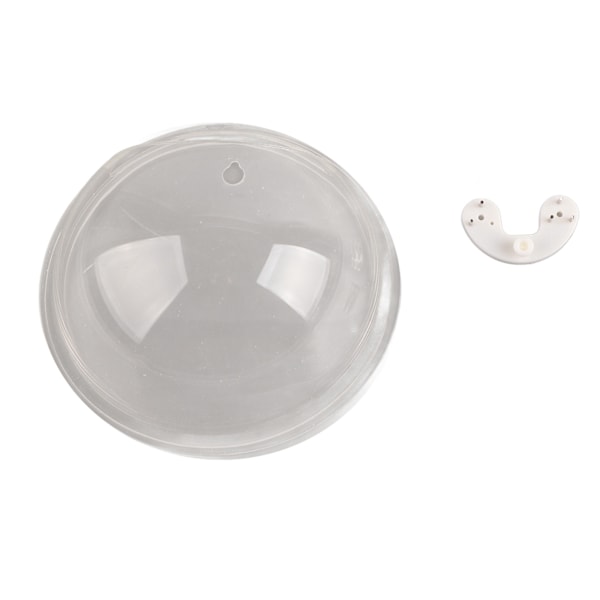 Mini Væghængt Transparent Fiskeskål Akryl Akvarium Dekoration 15cm