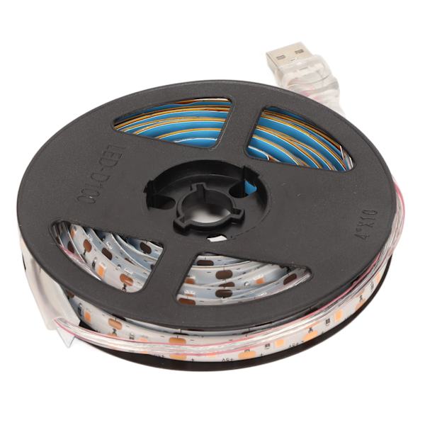 Plantevækstlysstribe Fuld Spektrum Vandafvisende USB-drevet LED Plantevækstlampe til DIY Hydroponisk Væksthus 5V 3 Meter / 9,8ft
