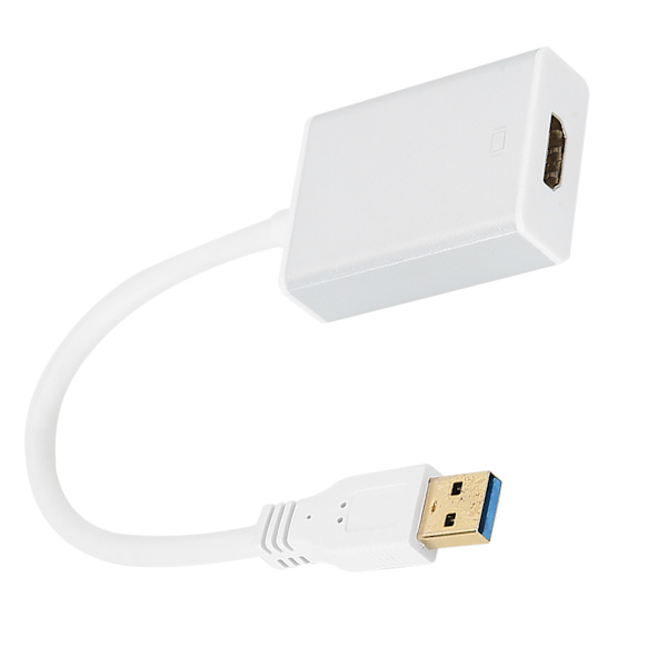 USB 3.0 till HDMI-kabeladapterkonverterare 1080P-skärm för PC/OS X HDTV-projektor