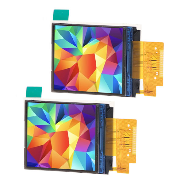 2 ST TFT IPS Display Modul 1,8 tum Färg 128 X 160 SPI Interface ST7735S Drive Display Modul