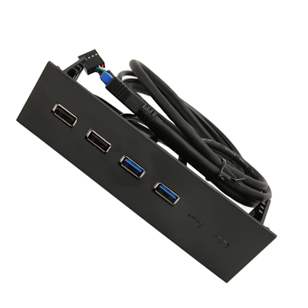 USB frontpanel 2 USB2.0 2 USB3.0 höghastighetsöverföring 5,25 tum datorexpansionskort 4 portar