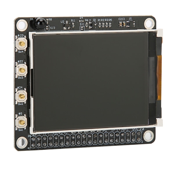 LCD Skærm TFT Mini Display til Raspberry Pi 4B 3B 2b a 6 Knapper 2.4 tommer 320 x 240