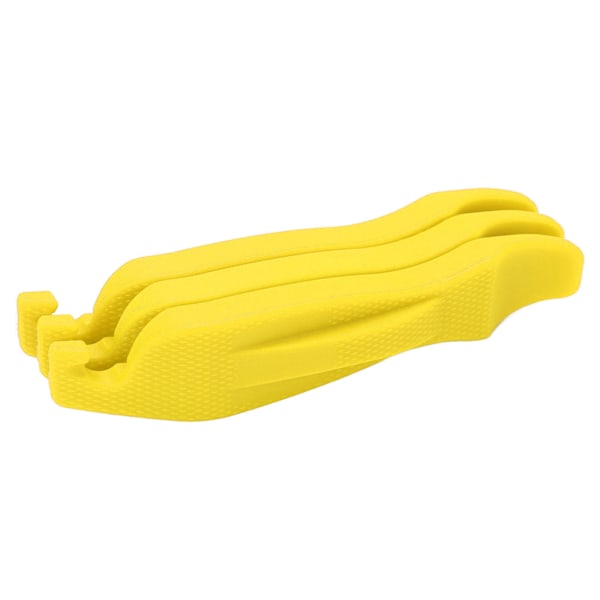 3 st. Däckjärn för cykel, nylon, anti-halk, hög hårdhet, cykelreparationsverktyg, gul