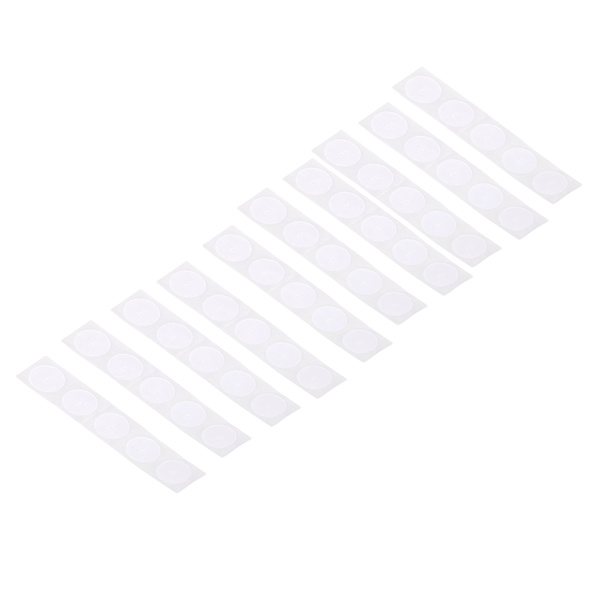 50 st 13.56MHz NFC RFID Sticker Tag 504 Byte Repeterbar Skriven högfrekvent IC UID-etikett 25mm 1in Diameter